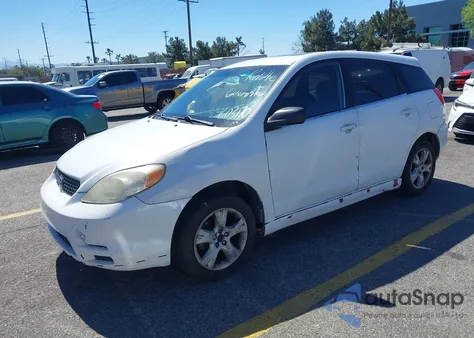 2003 Toyota Matrix Xr из США, поврежденный, VIN 2T1KR32E03C027539